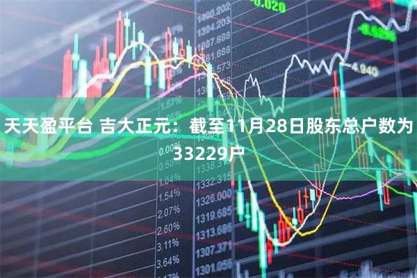 天天盈平台 吉大正元：截至11月28日股东总户数为33229户