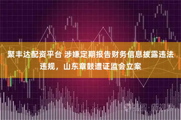聚丰达配资平台 涉嫌定期报告财务信息披露违法违规，山东章鼓遭证监会立案